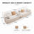 Teddy Fabric 4-Seat Modual Sofa,No Assembly-1561937739