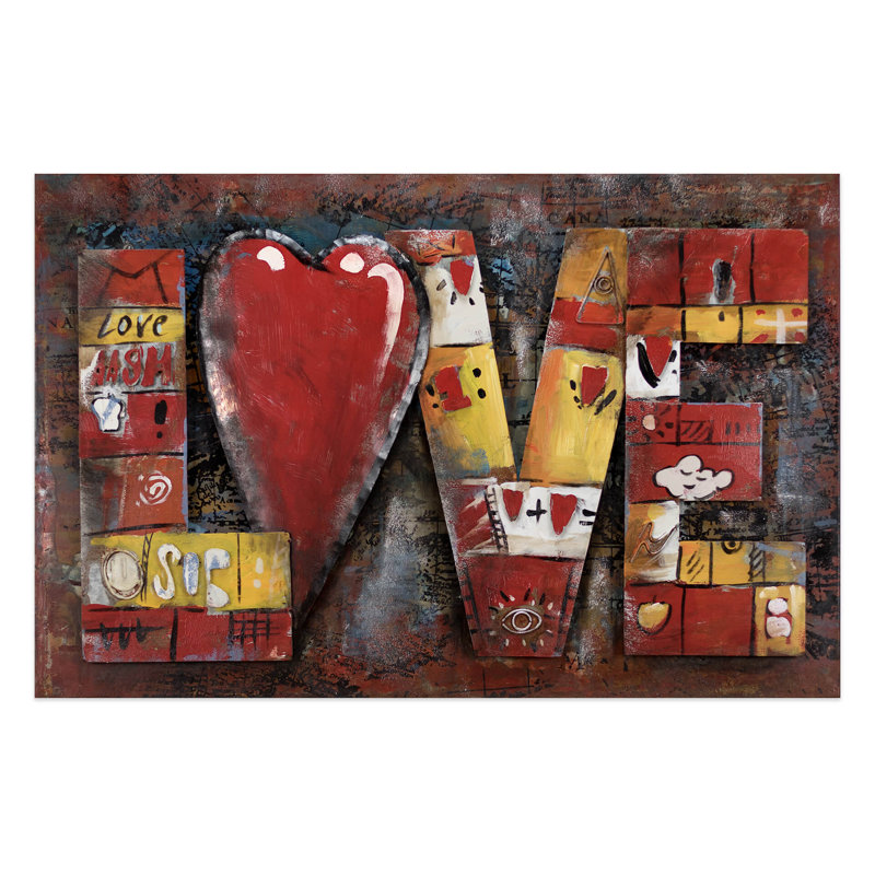 Handmade Wall Decor on Metal