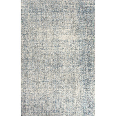 Britta Wool Area Rug in Blue