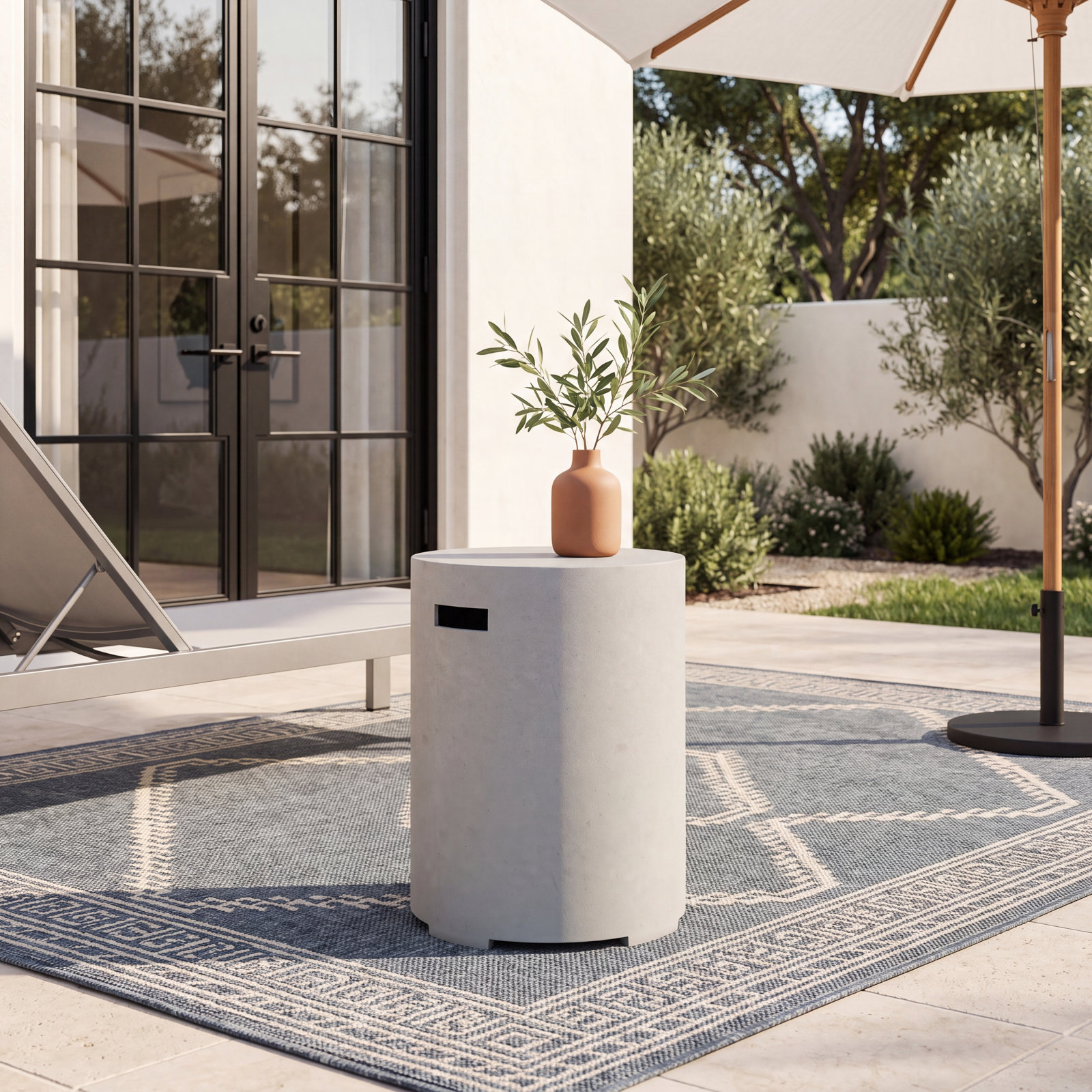 Addingham 16 " Patio Side Table