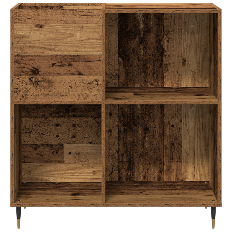 Deira Rectangle Accent Cabinet, Old Wood