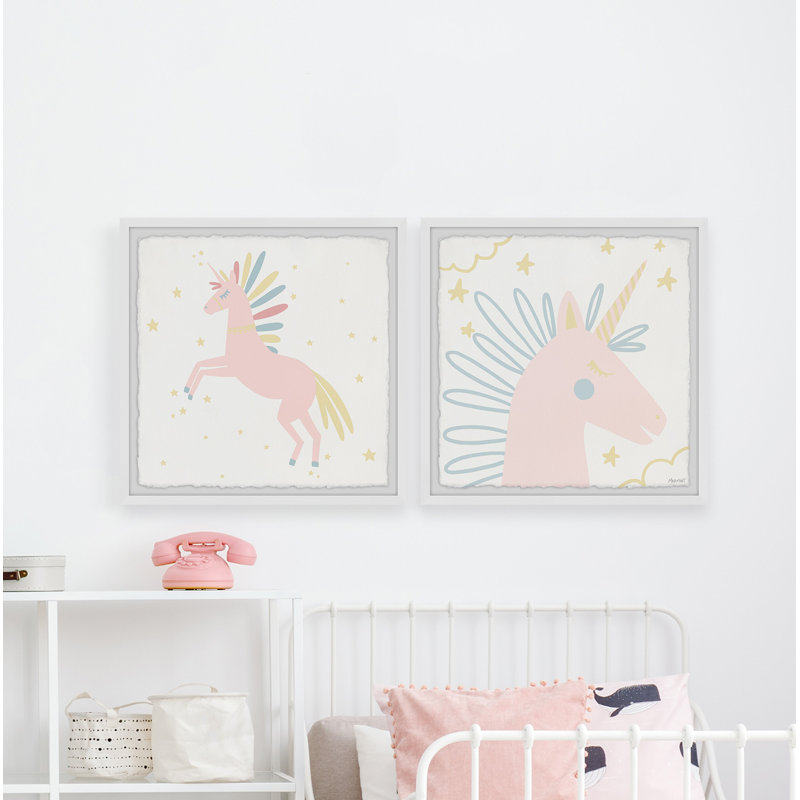 Josefa 2 Piece Single Picture Frame Painting Set, 30cm H x 30cm W
