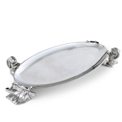 Bunny Metal Decorative Tray