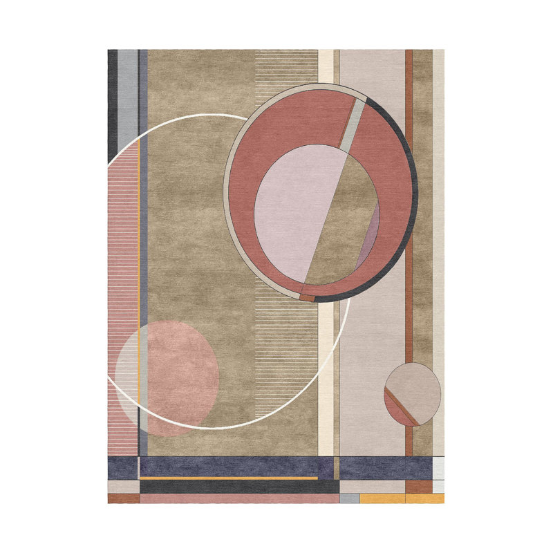 Tapis intérieur / extérieur Kini, Tapis de couloir 2 pi 7 po x 9 pi 10 po