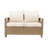  2 Piece Outdoor Seating Group With Cushions