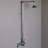 Exposed Thermostatic Shower System  52" Wall Mounted with 1.75GPM Lever/Cross Handles-98155592