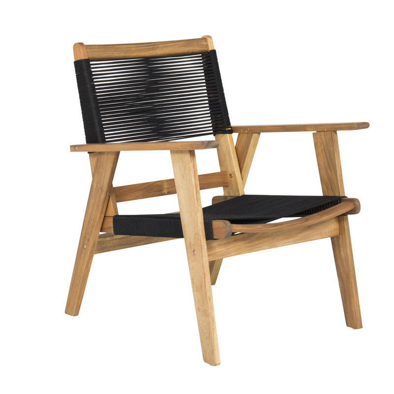 Neil Patio Dining Side Chair with Cushion