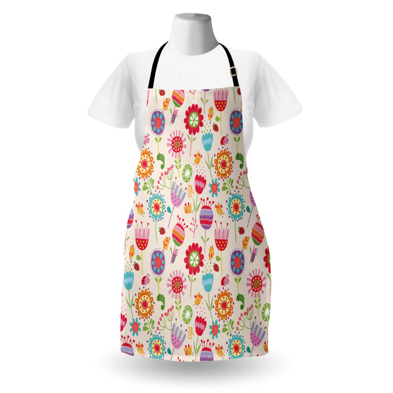 Floral Bib Apron