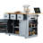 Large Kitchen Island In Blue - 53Inch With Internal Storage Space, Foldable Drop Leaf For Kitchen, And Power Socket Rolling Equipped Storage, Supply, Movable-102663398