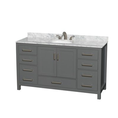 Sheffield 60" Single Bathroom Vanity Set