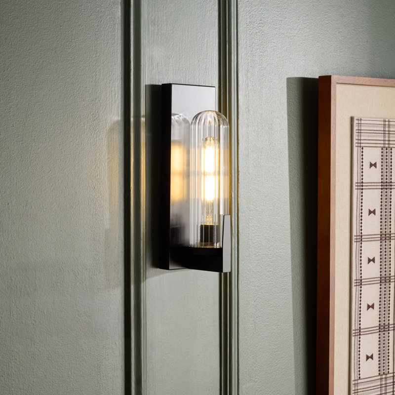 Nicola 4.5 Inch Wall Sconce, Black
