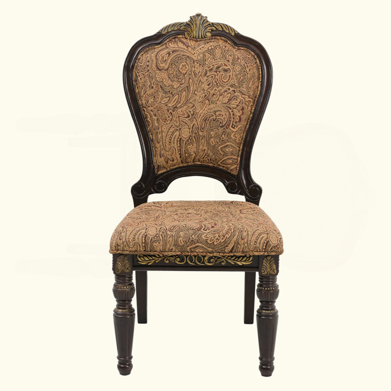 Ensemble de 2 chaises d'appoint Traditional