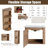 Walden 24'' Single Bathroom Vanity Set with Ceramic Vanity Top-1697137571