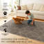  Tapis rectangulaire lavable en faux jute Lateafa Q-Bert 5 pi x 7 pi