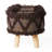 Roja Handcrafted Wool & Cotton 16 X 16 Foot Stool