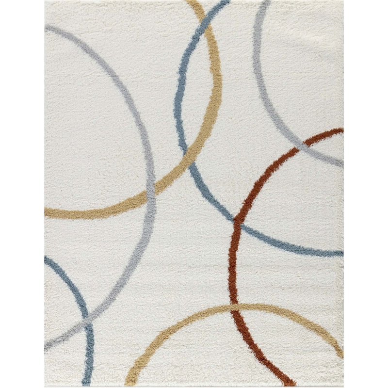 Tapis rectangulaire Calam, Rectangle 7 pi 10 po x 9 pi 10 po