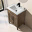 Ensemble de meuble-lavabo simple 24 po Sebastiano-111376075