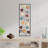 Handmade Decorative Metal Wall Accessory, 12.6 x 35.4 inches | 100% Metal, Thickness: 0.06 inches | Unique Hand-Painted Design, Perfect for Home Decor | Versatile Wall Hanging with Distinctive Color Variations