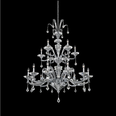 Lustre Cosleg 18 LT chrome / transparent Allegri