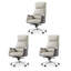 Ensemble de 3 chaises de bureau en cuir-1997126488