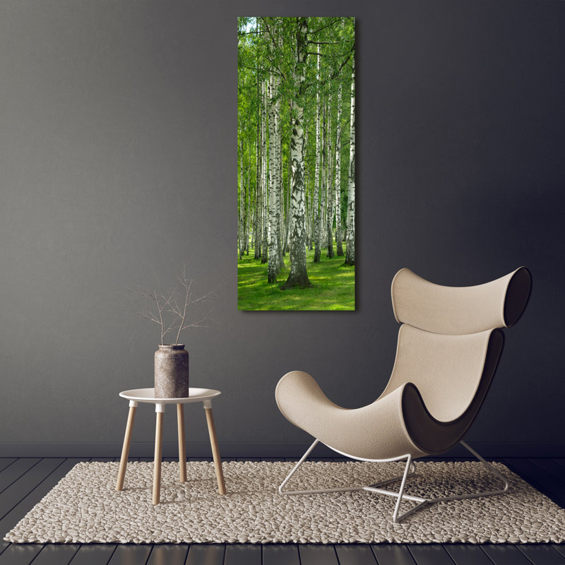 Birch Forest - Wrapped Canvas Print