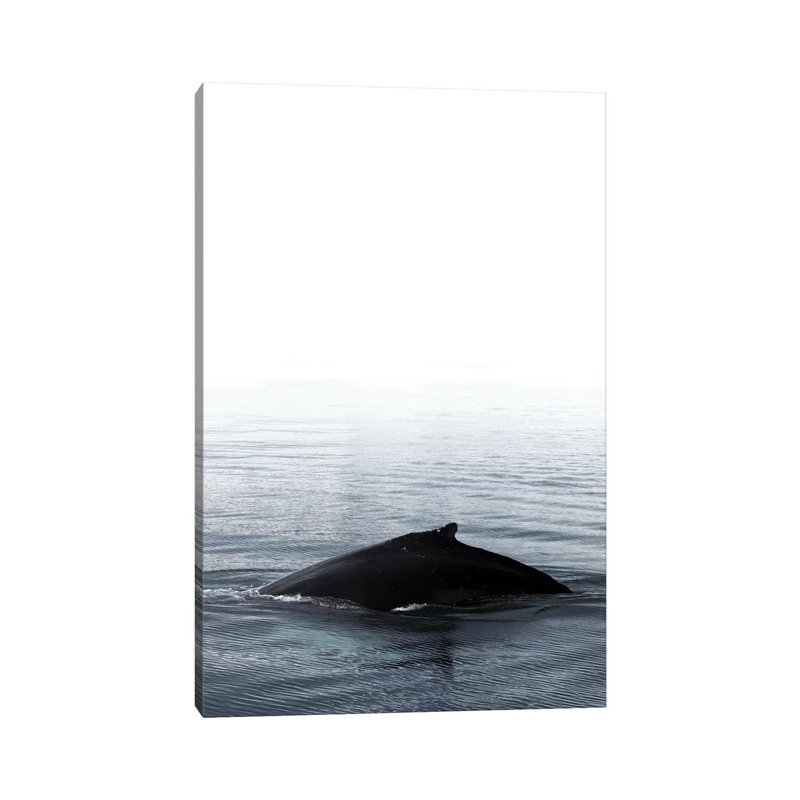 Whale Song III Blue Iceland by Monika Strigel - Wrapped Canvas Print, 101.6 cm H x 66.04 cm W x 3.175 cm D