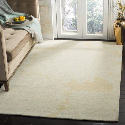 Tapis abstrait en laine touffeté à la main Coreatha Martha Stewart
