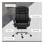 Fauteuil de massage à 6 pointes vibrantes, fauteuil d'ordinateur inclinable chauffant en cuir de polyuréthane à hauteur réglable, repose-pieds-362763353