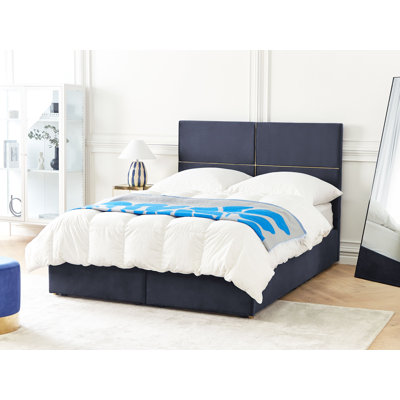 Okeden Upholstered Velvet Drawers Bed