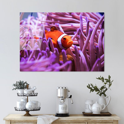 Superbe peinture murale en verre trempé 27,6 po x 39,4 po | 100% verre trempé, épaisseur: 0,16 pouce | Décoration élégante pour le salon ou le bureau, durable et facile à nettoyer, idée de cadeau parfaite