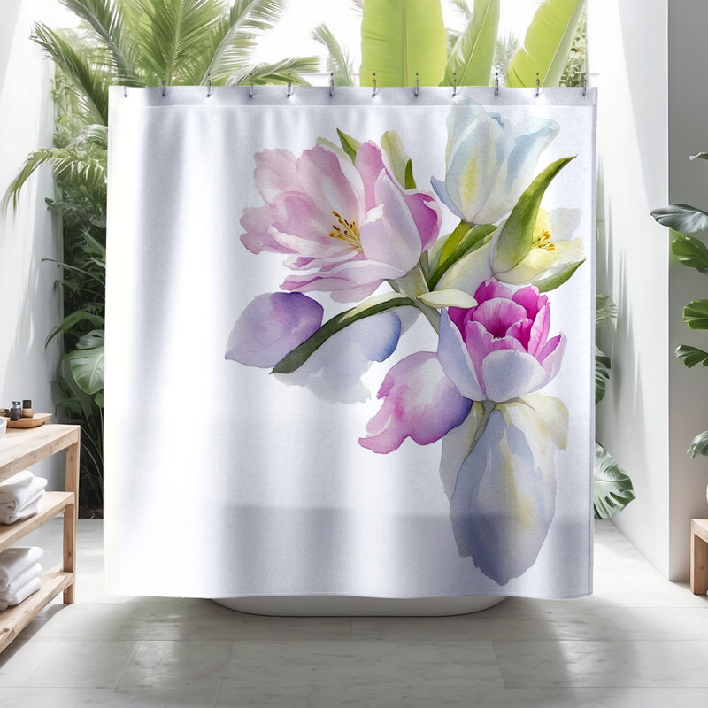 Rideau de douche Gamble Tulips