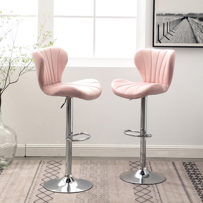 Assise rembourrée en mousse épaisse rembourrée en mousse rembourrée et réglable, pivotante à 360 °, de style moderne avec repose-pieds