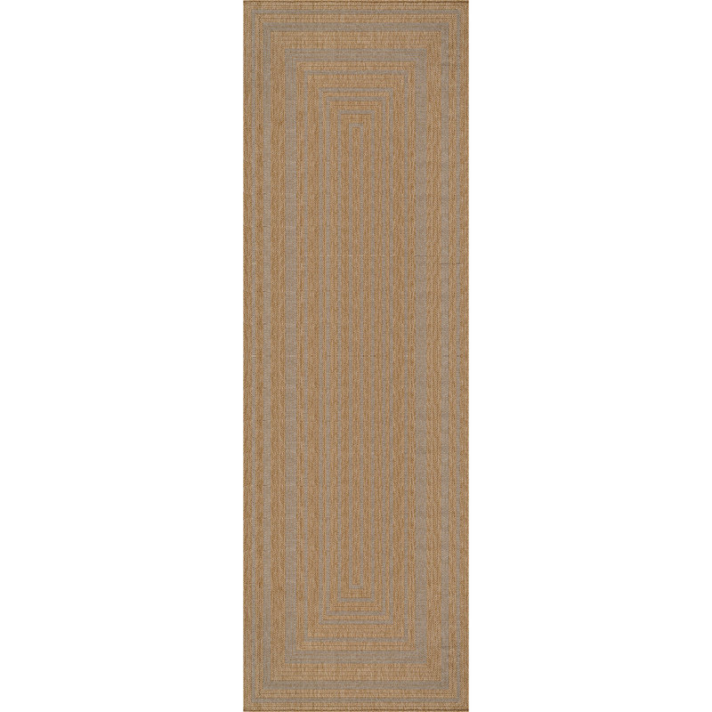 Indoor Outdoor Area Rug, Runner 2' x 7'