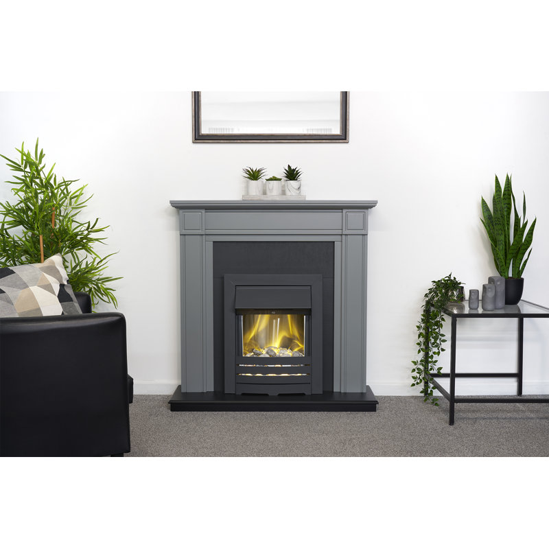 Adam 59 cm W Electric Fireplace with 6824 BTU