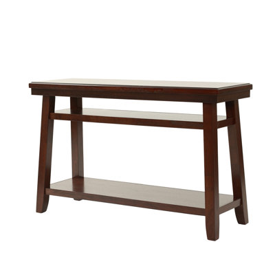 1Pc Console Table Under-Table Shelf Storage Living Room Sofa Table Rubberwood Veneer