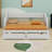 Twin XL To King Size Upholstered Daybed With Two Drawers, Linen Sofabed For Kids Adults Bedroom,No Box-Spring Needed-2108933588
