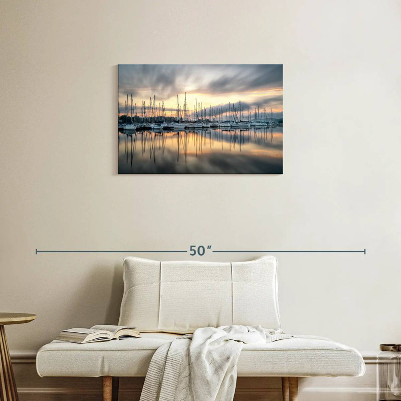 Mehar Sailors Sunrise, H 20 po x l 30 po