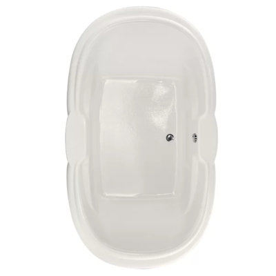 Yvette 72'' x 41.75'' Soaking Acrylic Bathtub
