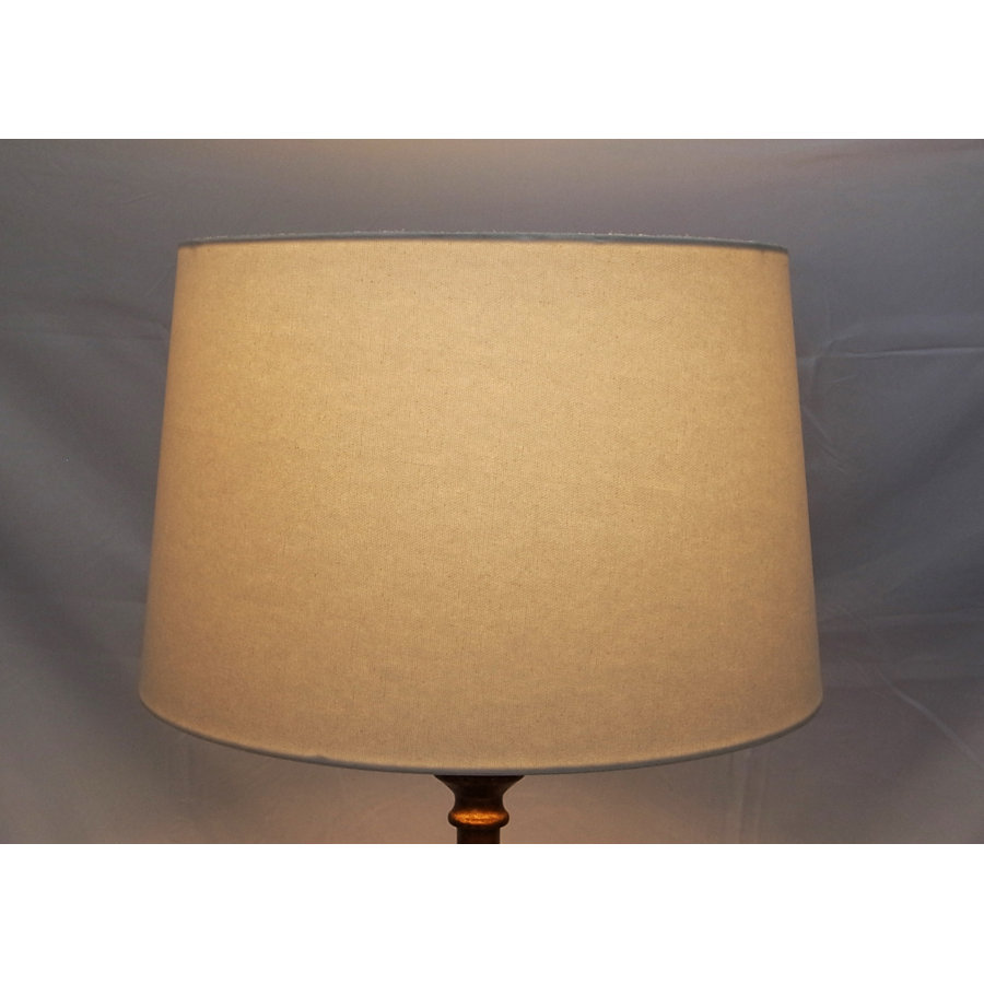 Linen Drum Lamp Shade (Spider)