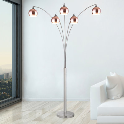 Lampe sur pied à branches 86 "Strano