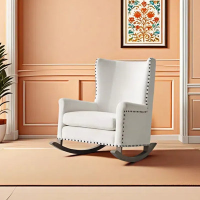 Chaise berçante simple, décontractée et confortable