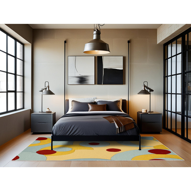 Dandy Jive Rug, Rectangle 3' x 5'