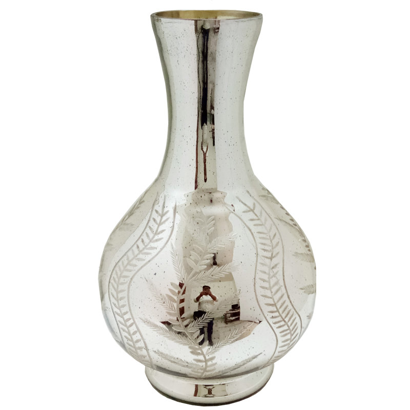 Vase de table Edmont, H 19,7 po x l 11,8 po x P 11,8 po