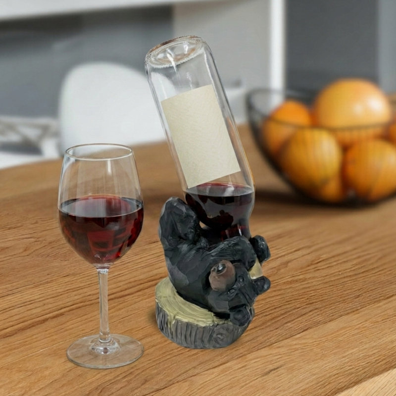 Porte-bouteille de vin en résine