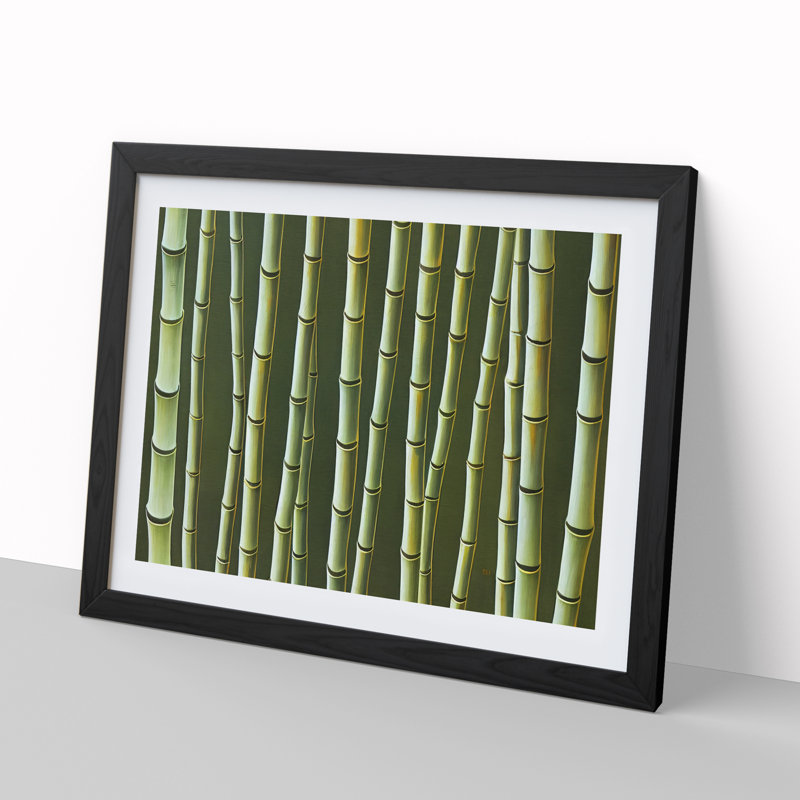 Ultimate Bamboo Forest - Framed Print, Black Framed, 25cm H x 34cm W x 2cm D