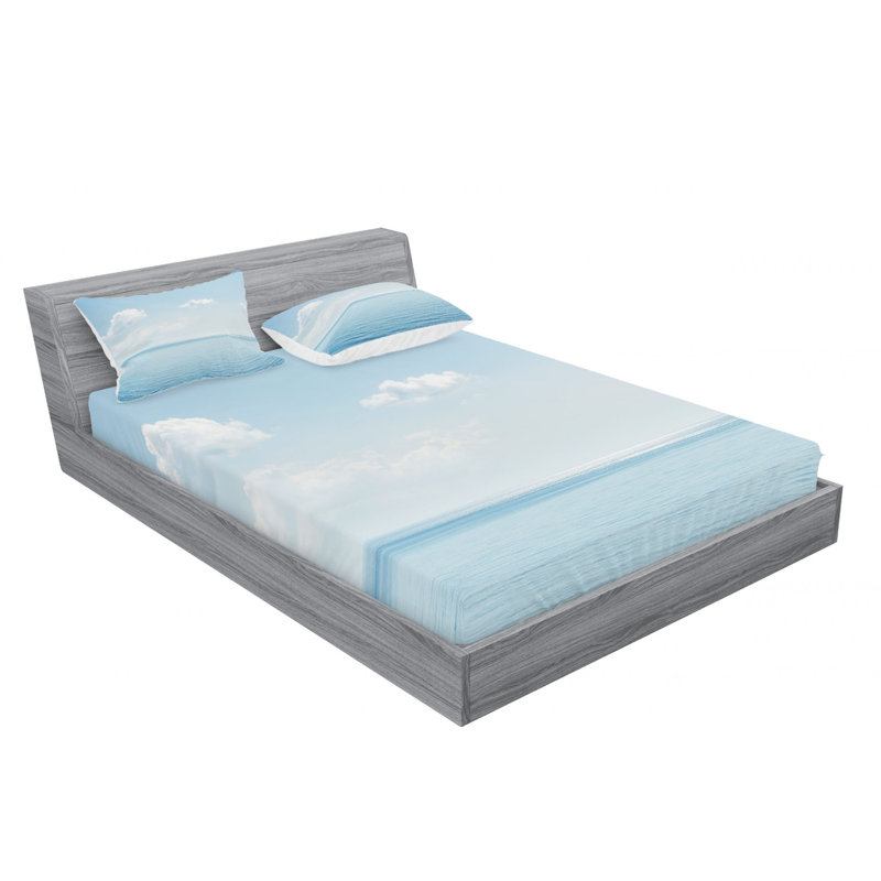 Microfiber Sheet Set, Full Sheet Set with Fitted Sheet