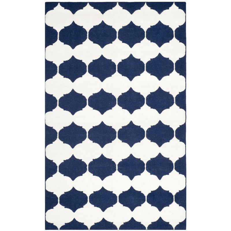 Chevron Hand Woven Area Rug, Rectangle 122 x 183 cm