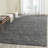 Rizco Shag Performance Solid Color Rug-1878438364