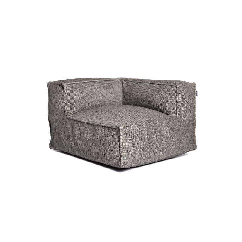 Silky Corner Seat, Gray
