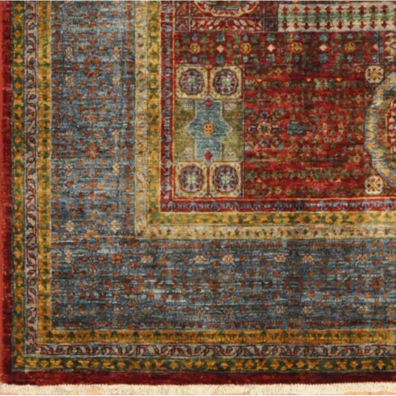Tapis mamelouk en laine noué à la main Herat ORIENTAL
